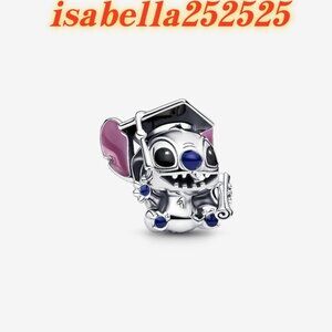 Pandora Disney Stitch Graduation Charm|Pendant